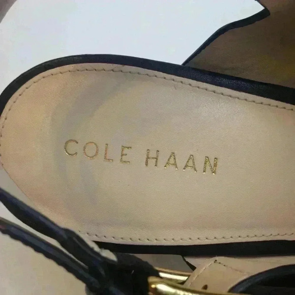 Cole Haan Design Ankle Strap Size 7.5B Shoe - Picture 7 of 8
